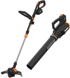 20V GT Revolution 12" 4.0Ah Cordless String Trimmer & Turbine Leaf Blower Power Share Combo Kit - WG930.3 (Batteries & Charger Included)