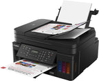 All-in-one Printer Home Office | Wireless Super Tank Printer | Copier | Scan, | Fax and ADF with Mobile Printing, Black, Works with Alexa