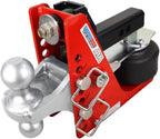 Air Hitch with Combo Ball Mount (2" & 2-5/16" Balls), Fits 2" Hitch - 12,000 lbs