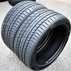 A set of four (four) 295/40R20 ZR 110Y XL A/S performance tires fit: 2013 Jeep Grand Cherokee SRT, 2007-10 Mercedes-Benz ML63 AMG base
