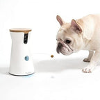 360° Cat Camera: See Your Cat from Anywhere | Rotating 360° Cat Tracking, Treat Toss, Color HD Night Vision, 2-Way Audio, Real-Time Notifications, Designed for Cats | Pet Camera w/Phone App