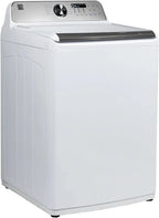4.5 cu. ft. Top Load Washer with Triple Action Impeller for Tough Dirt & Stains-Reduce Laundry Time with Accela and Express Wash-LED, White