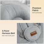 Baby Swings for Infants, Monamii Baby Swing, Bluetooth Infant Swing with Music Speaker, 5 Speeds and Remote Control, Indoor & Outdoor Use