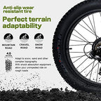 750W Electric Bike 26  Fat Tire Adult Electric Bicycles 48V 13AH Removable Lithium Battery Ebike with Suspension Fork Aluminium Frame Beach Snow Mountain E-Bike for Adults