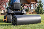 Agri-Fab 45-0604 18" x 48" Tow Behind Poly Lawn Roller 550 lbs Weight with Water, Poly Drum and Steel Frame, with Plug. Designed for Lawn and Garden Tractors