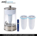 40 Cup Ready-Pour Glass Dispenser BPA-Free with Free Water Quality Meter NSF Certified